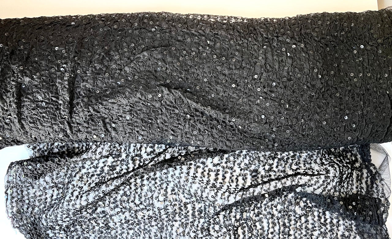 Stretch Sequin Costume Fabric 30" 2 Colors