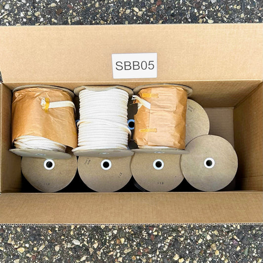 White Rayon Piping - Bulk Box