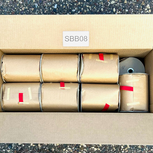 Red Flat Braid - Bulk Box