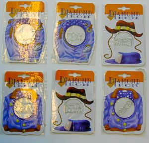 Diamond Iron-On Transfers (Box of 48)