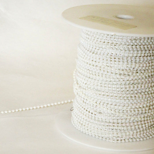 Round Iridescent Faux Pearls 2.5mm - 5 Colors