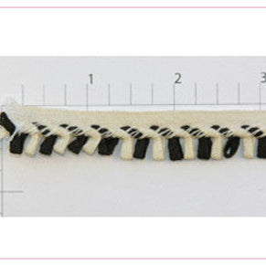 Flat Loop Fringe 1/2" - 6 Colorways