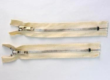 YKK 7 Zippers Off White Cotton, Bulk (Case of 25)* – Vintage Trims