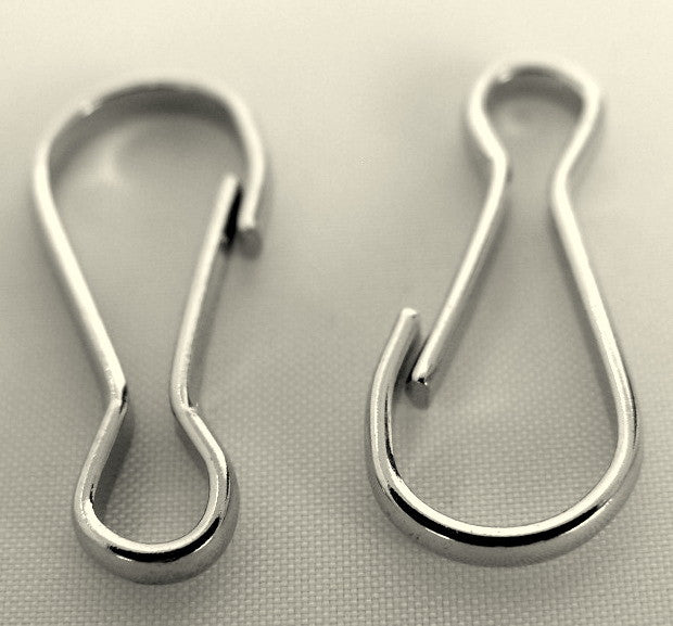 Chrome Clip, 1" (Box of 25)