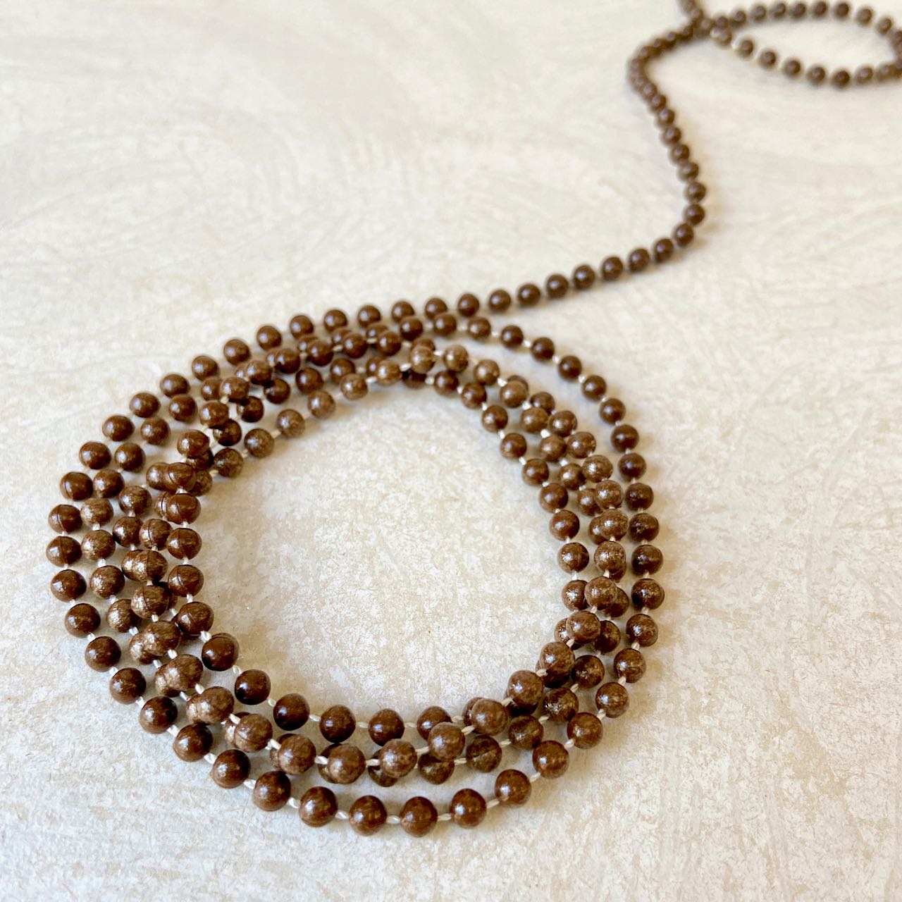 Dark_Wood_Color_Faux_Pearls