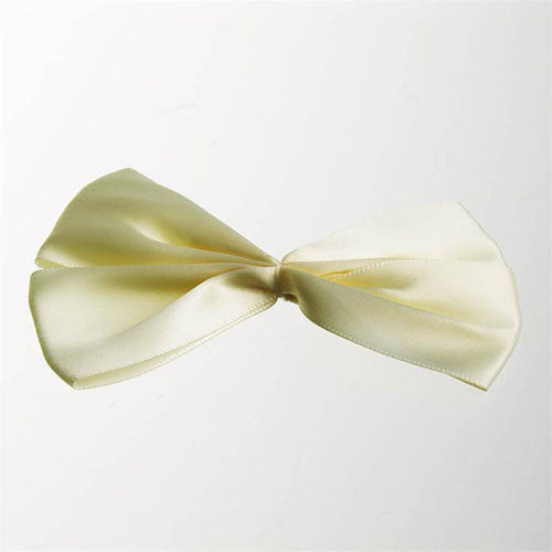 Ivory 4" Satin Bow (Box of 50)