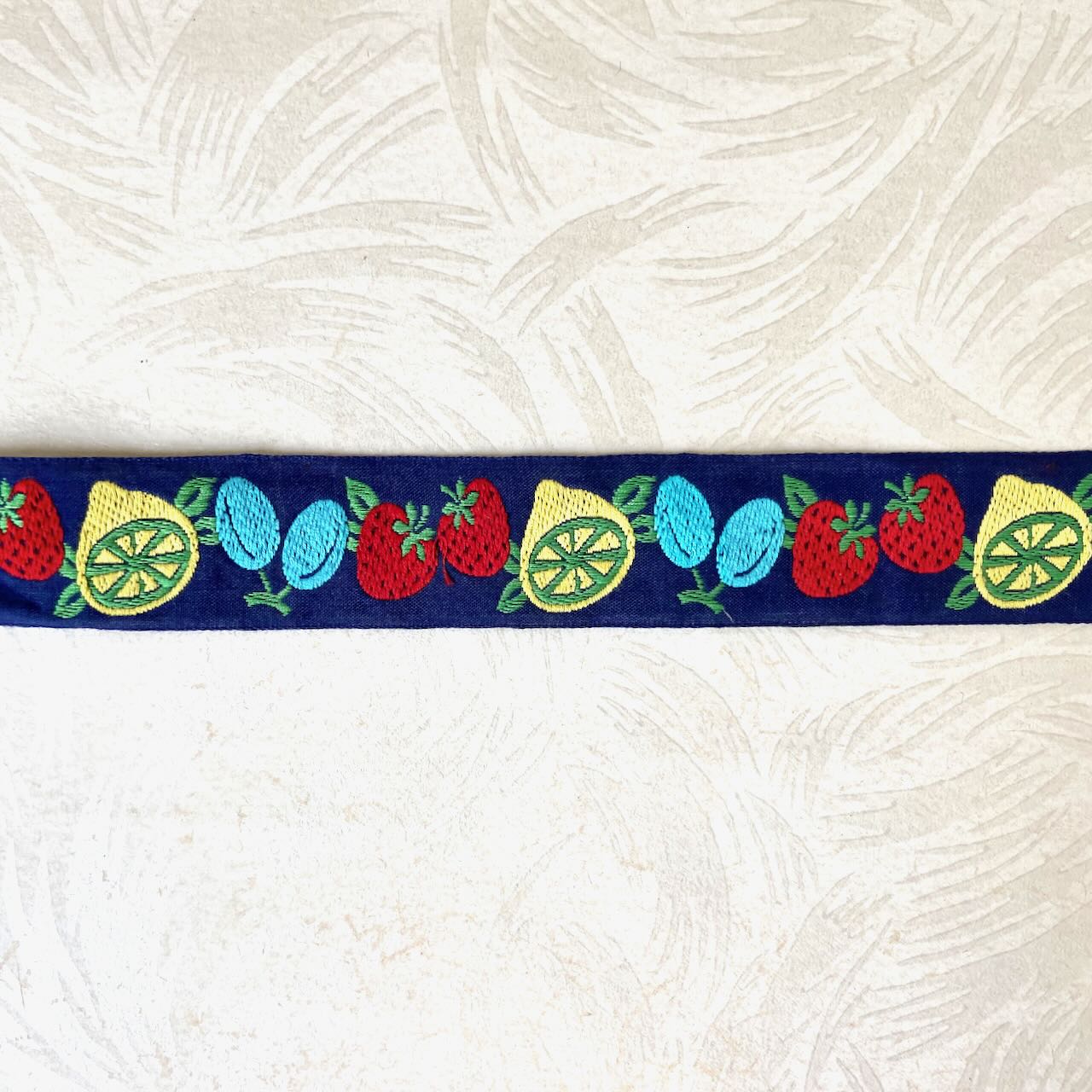 Fruit Jacquard 1-1/2"