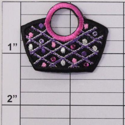 Purse applique 2 colors
