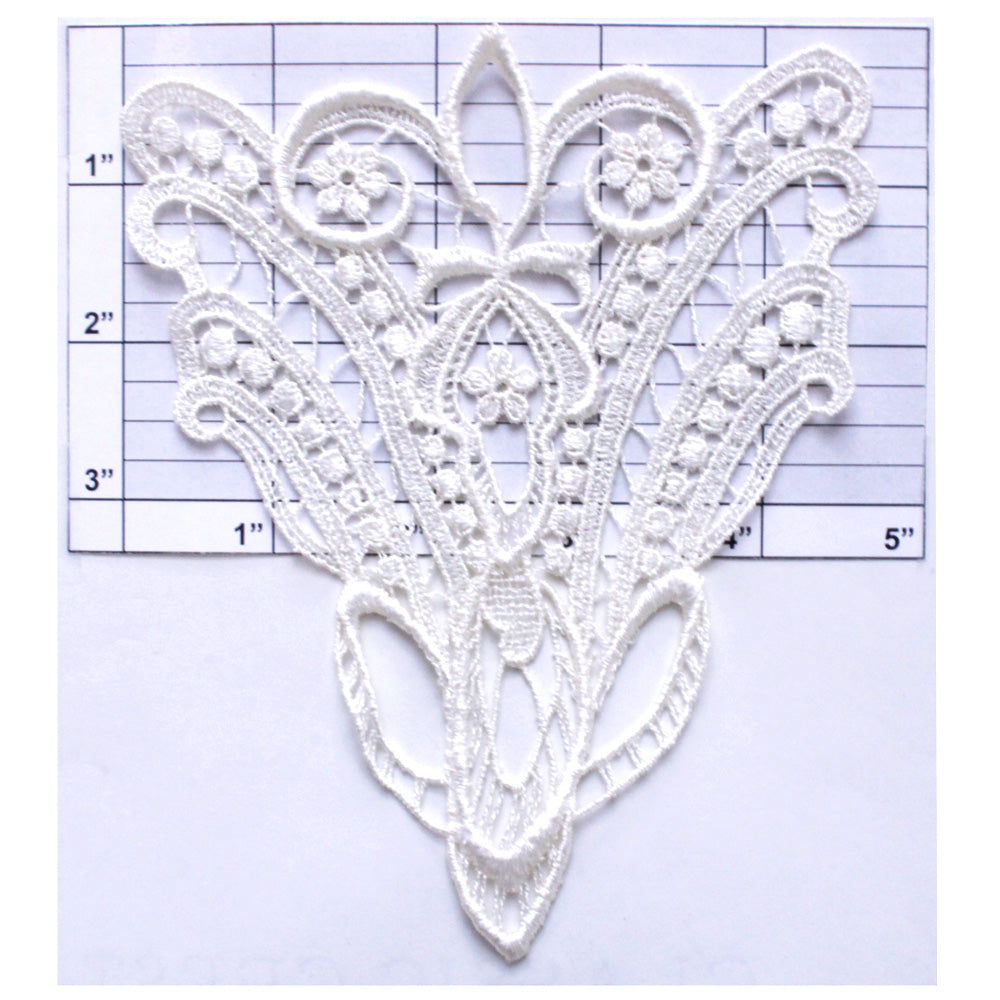 large-venice-lace-floral-v-shape-center-motif
