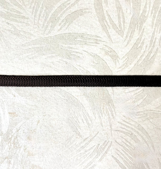 Brown Fold Over Braid 3/8"