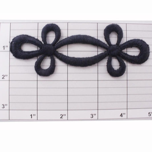 5" figure 8 applique 3 colors