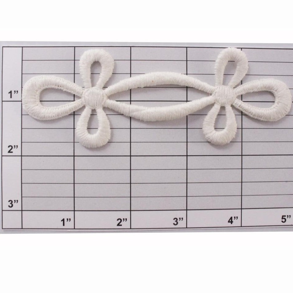 5" figure 8 applique 3 colors