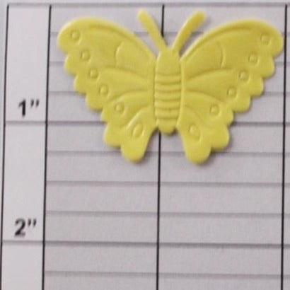 Shiny butterfly applique 10 colors (4 per bag)