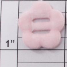 Velvet Flower Buckle Applique 11 colors (4 per bag)