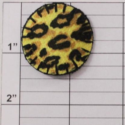 Leopard print shape appliques 4 styles