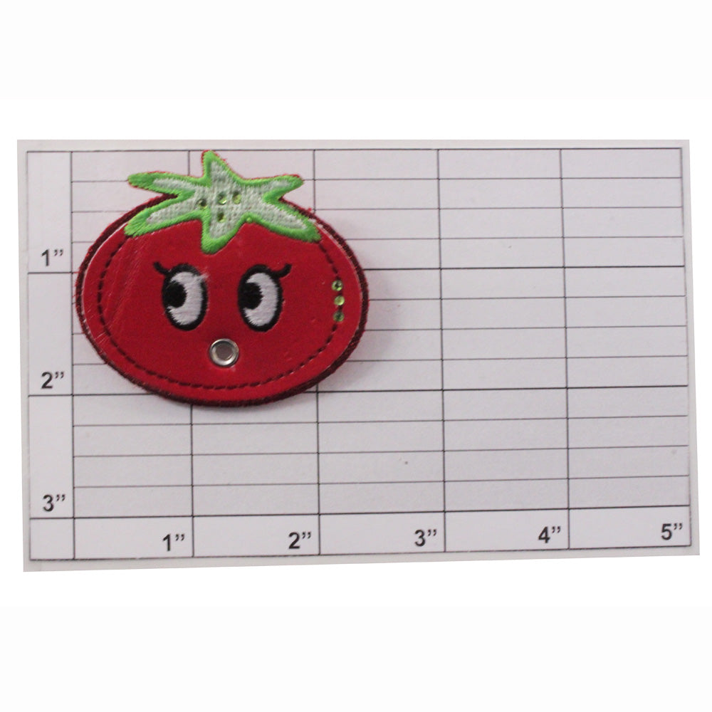 Tomato pin back broach