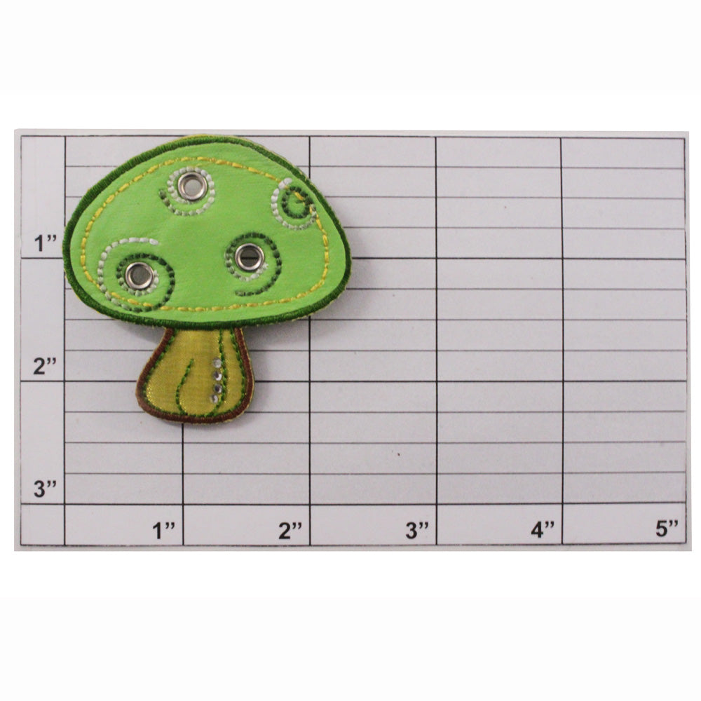 Mushroom pin back broach