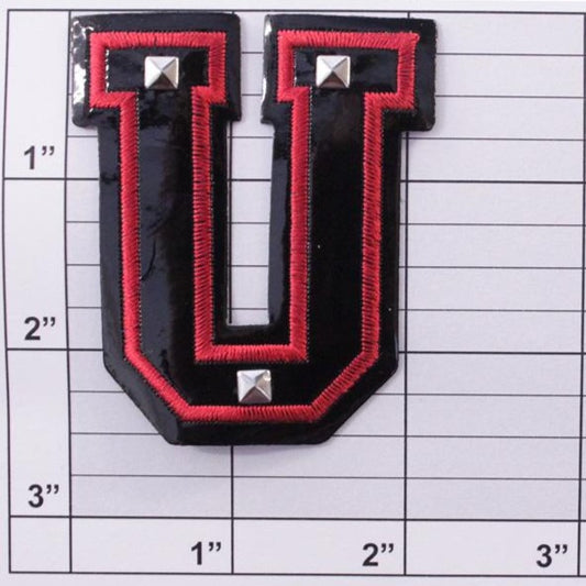 Block Letter Appliques - 4 letters