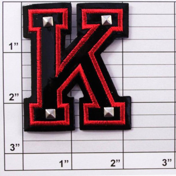 Block Letter Appliques - 4 letters