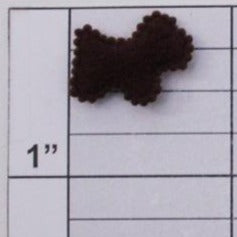 Small felt dog applique 10 colors (6 per bag)
