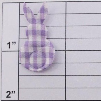 Bunny applique 8 colors (6 per bag)