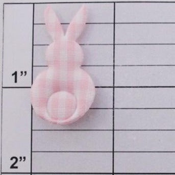 Bunny applique 8 colors (6 per bag)