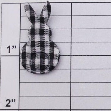 Bunny applique 8 colors (6 per bag)