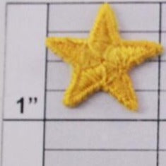 Star applique 3 colors (6 per bag)