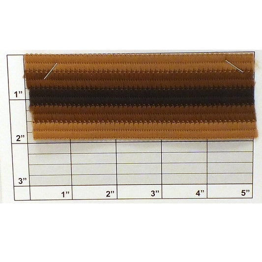 Stripes Knit Braid 1-15/16" (Per Yard) 2 Colors