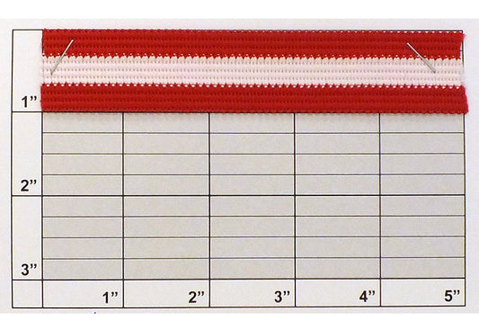 Stripe Knit Braid 1" - 2 Colorways