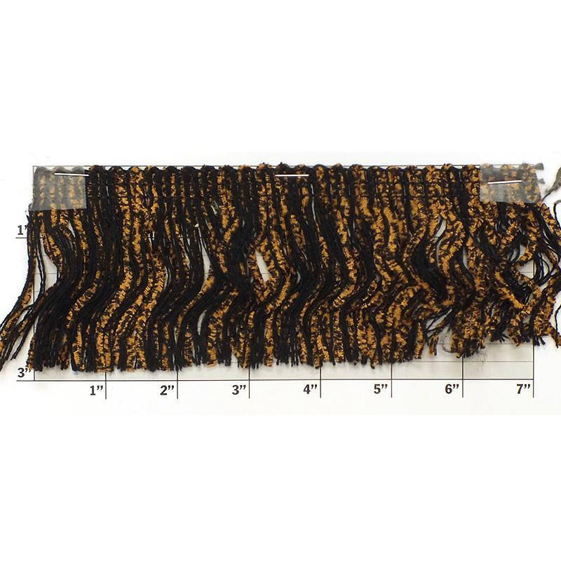 Jungle Jungle Chenille Fringe 3" 5 Colorways
