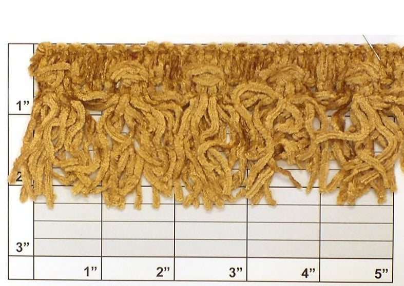 Versaille Solid Color Chenille Tassel Fringe 2-1/2" 41 Colors