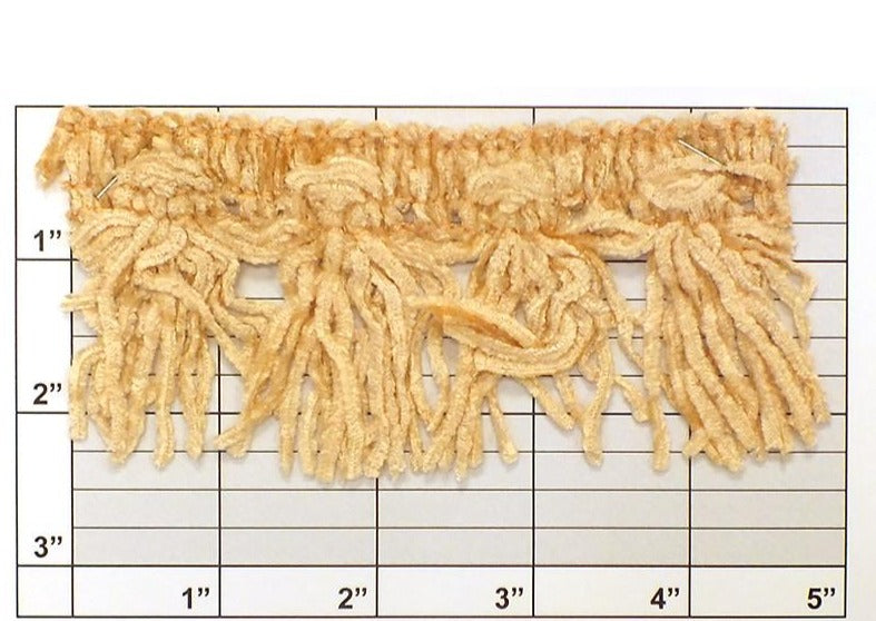 Versaille Solid Color Chenille Tassel Fringe 2-1/2" 41 Colors