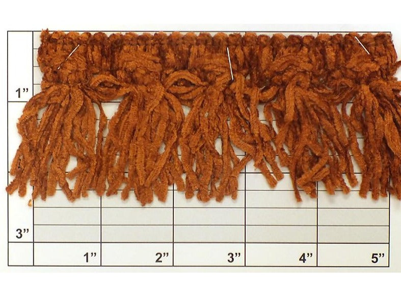 Versaille Solid Color Chenille Tassel Fringe 2-1/2" 41 Colors