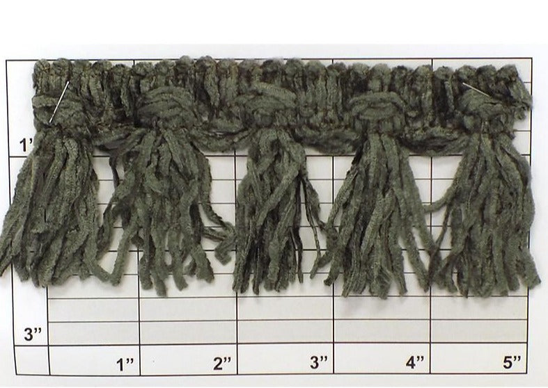 Versaille Solid Color Chenille Tassel Fringe 2-1/2" 41 Colors