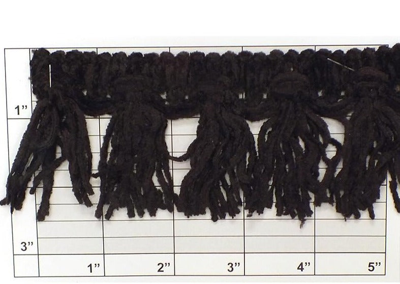 Versaille Solid Color Chenille Tassel Fringe 2-1/2" 41 Colors