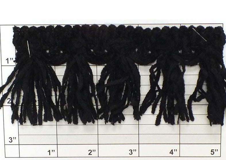 Versaille Solid Color Chenille Tassel Fringe 2-1/2" 41 Colors