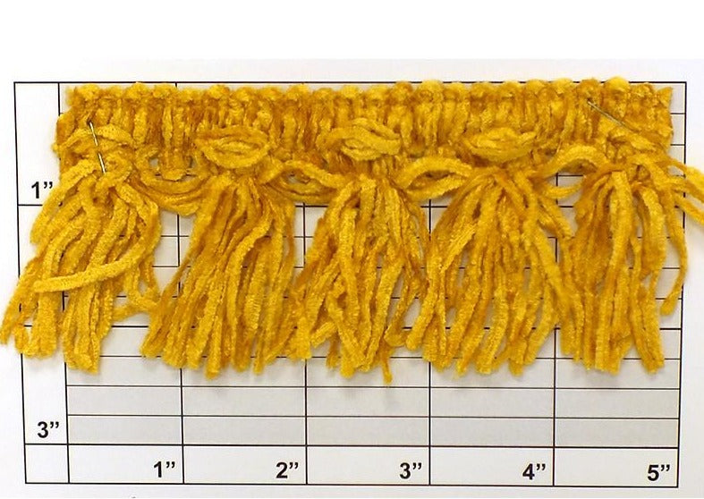 Versaille Solid Color Chenille Tassel Fringe 2-1/2" 41 Colors
