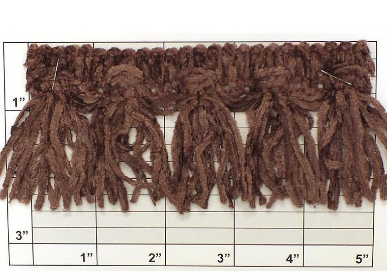 Versaille Solid Color Chenille Tassel Fringe 2-1/2" 41 Colors
