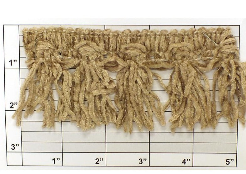 Versaille Solid Color Chenille Tassel Fringe 2-1/2" 41 Colors