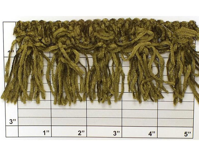 Versaille Solid Color Chenille Tassel Fringe 2-1/2" 41 Colors