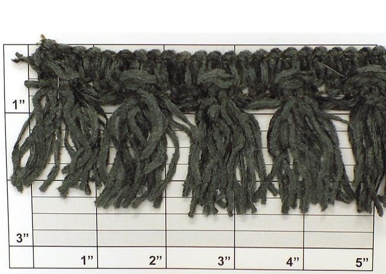Versaille Solid Color Chenille Tassel Fringe 2-1/2" 41 Colors