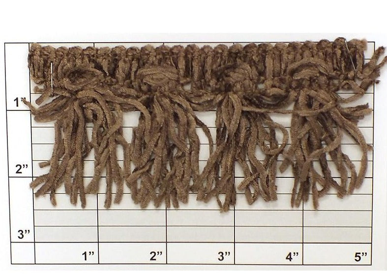 Versaille Solid Color Chenille Tassel Fringe 2-1/2" 41 Colors