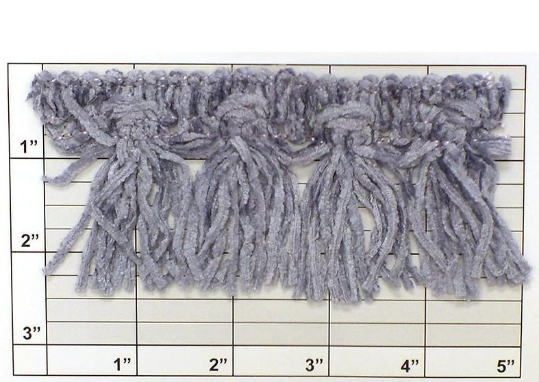 Versaille Solid Color Chenille Tassel Fringe 2-1/2" 41 Colors