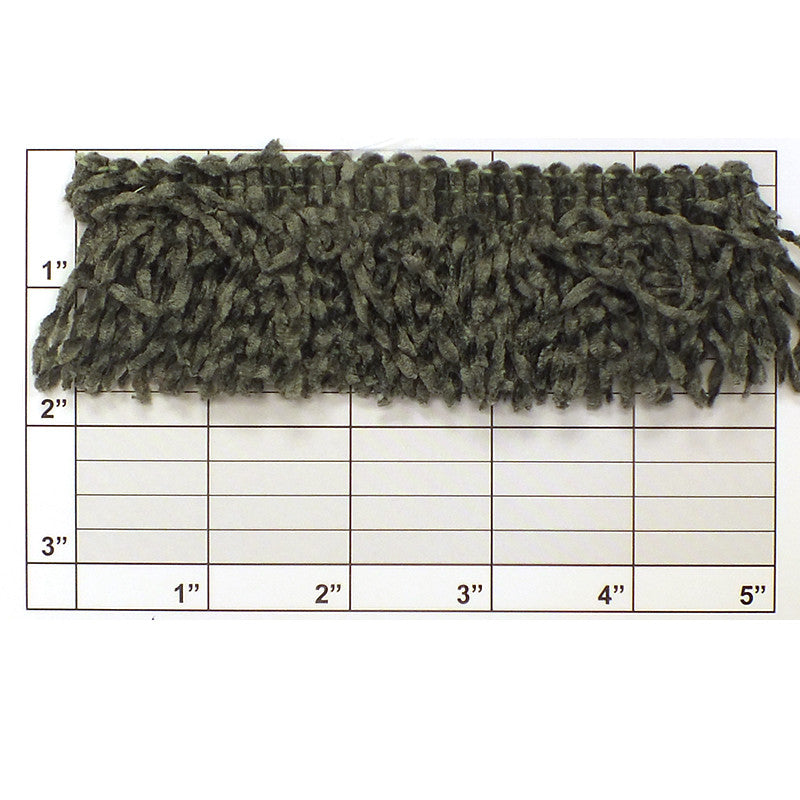 Versaille Solid Color Rayon Chenille Fringe 1-3/4" (Per Yard) 24 Colors