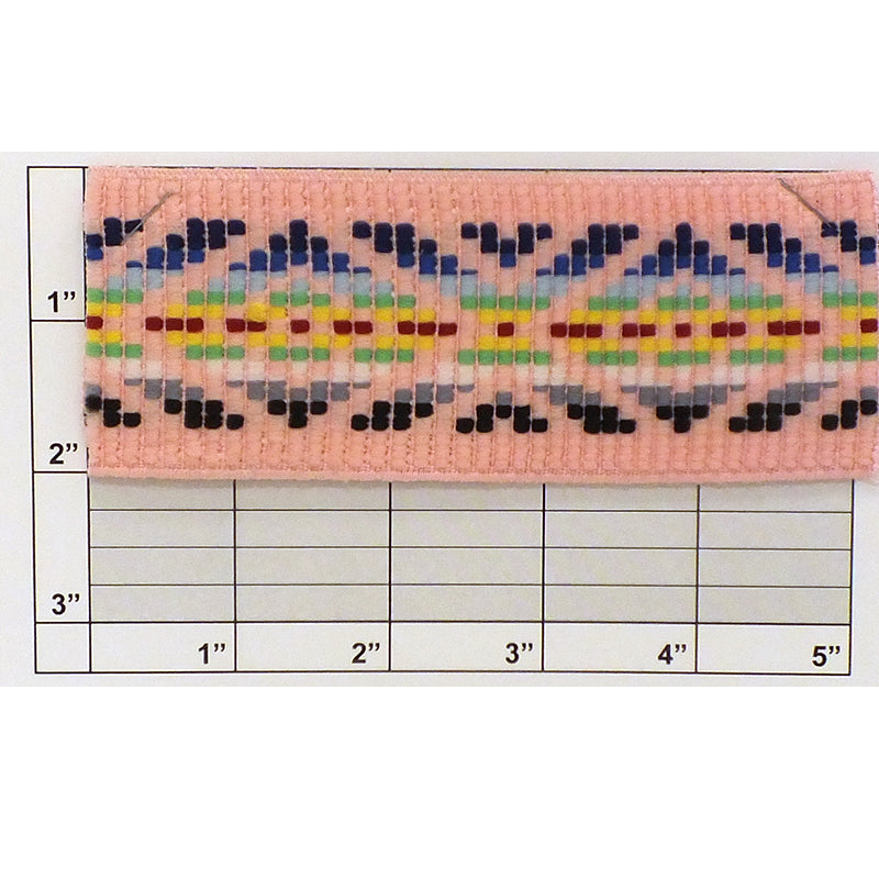 Diamond Elastic 2" (Per Yard) Multicolor