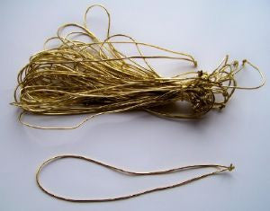 Metalic Gold Stretch Loop (Box of 100)