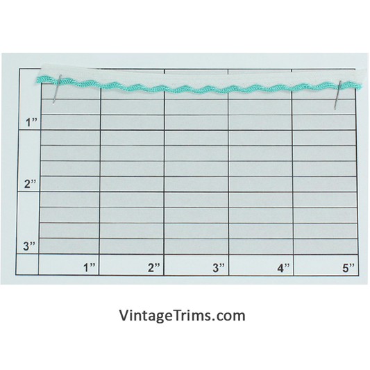 Wavy Piping w/ Tape 5/16" - 4 Colorways