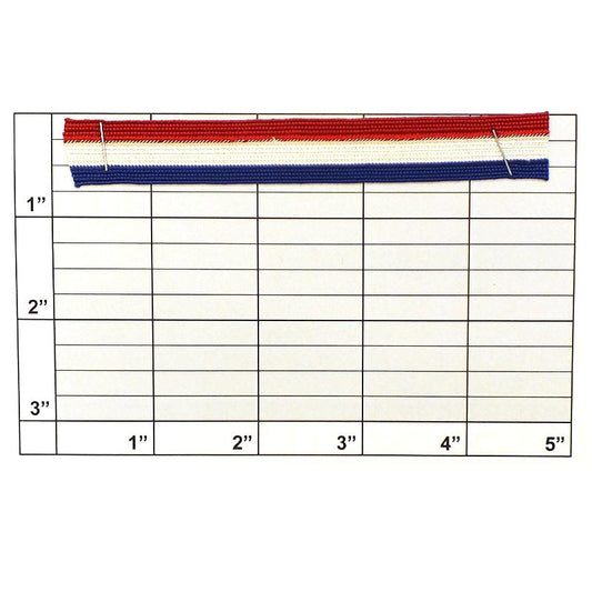 Striped Flat Braid 5/8" - 2 Colorways