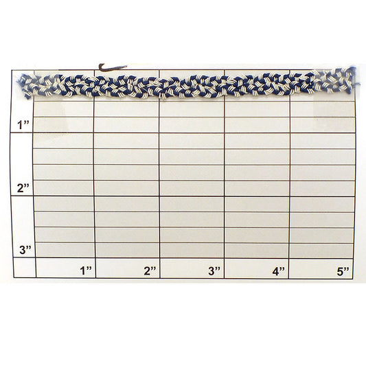 Wavy Line Braid 5/16" (Per Yard) 3 Colors